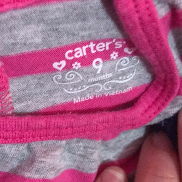 Carter's long sleeve short - Picture 2 of 2